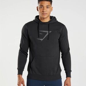 Gymshark Logo Men's Black Hoodie